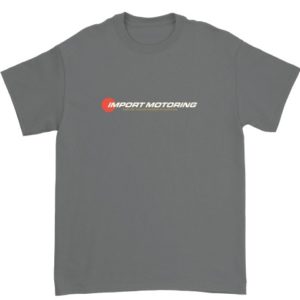 Import Motoring T-shirt, Charcoal